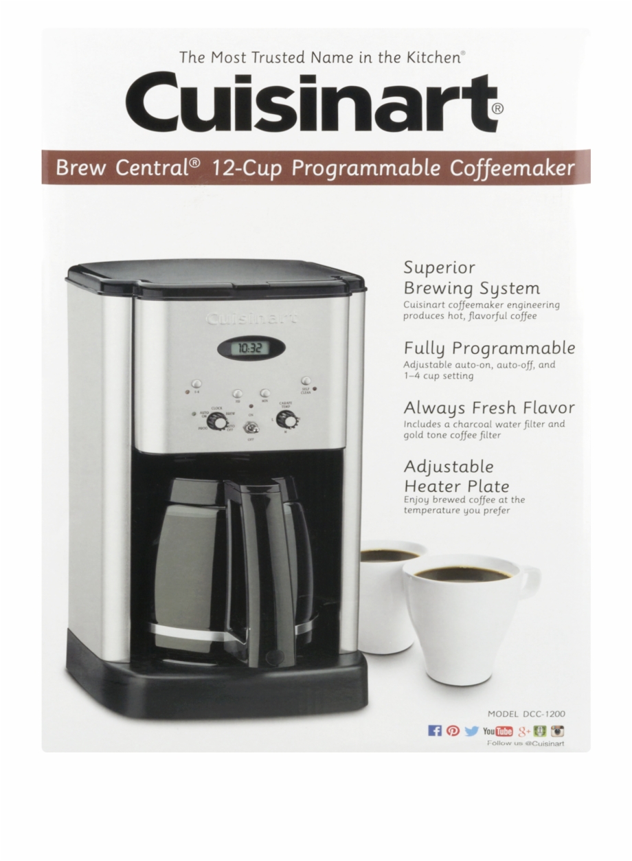 Cuisinart Brew Central 12 Cup Programmable Stainless Cuisinart
