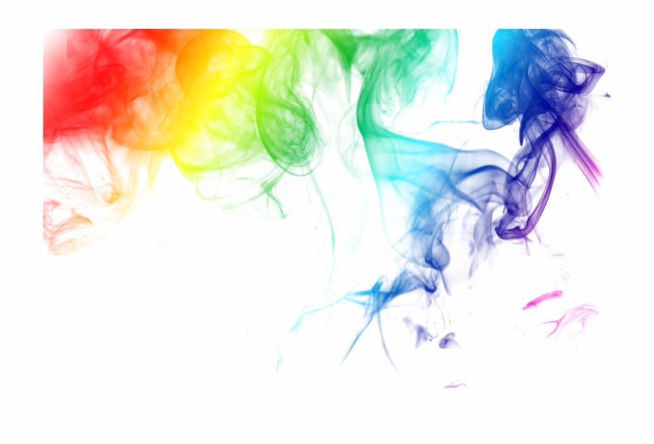Rainbow Colored Smoke Png Colorful Smoke Transparent Background