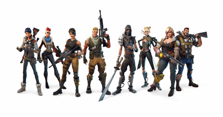 Fortnite Battle Royale Characters Png Transparent Background Save