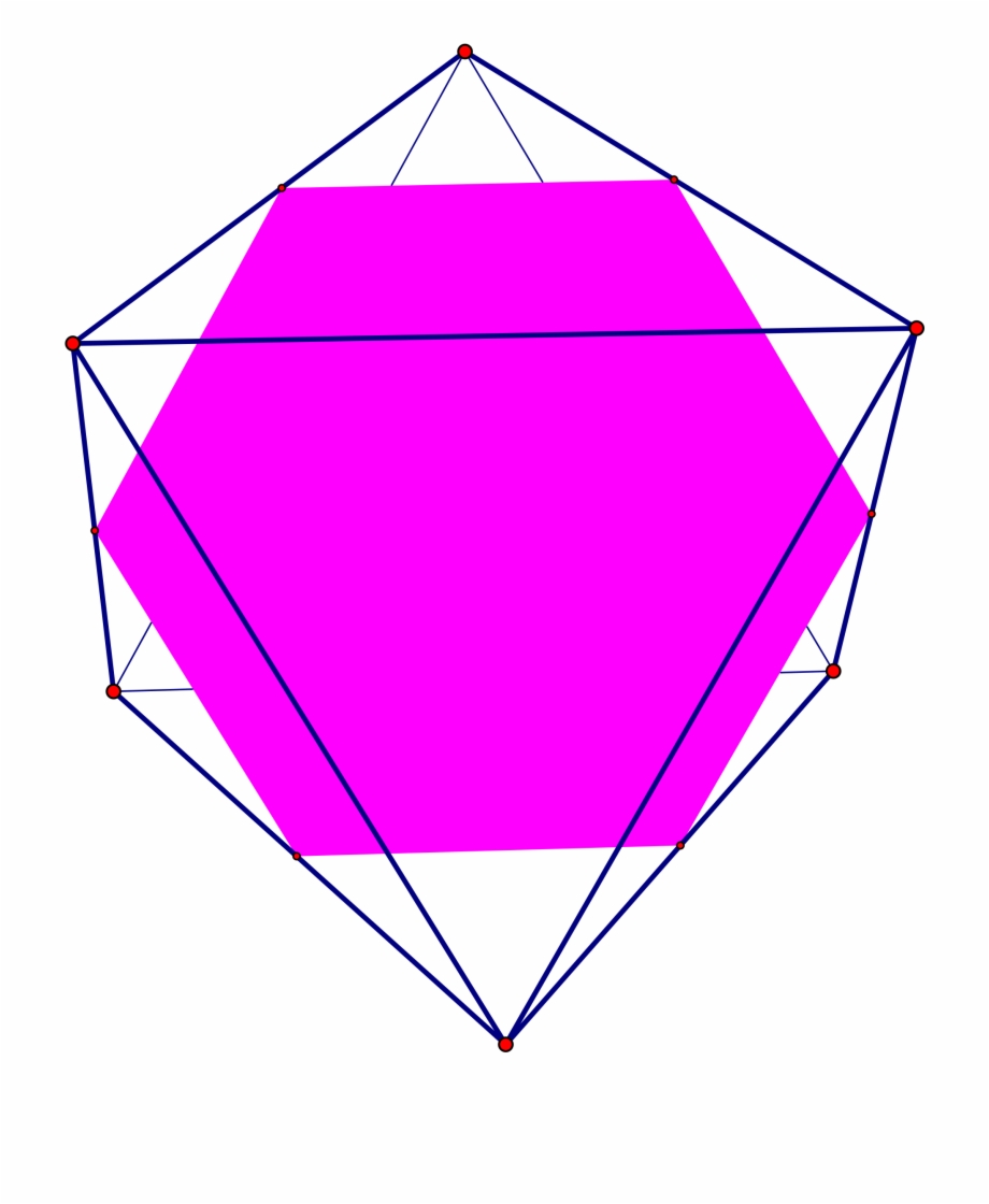 Hexagon Png Download Octahedron Hexagon