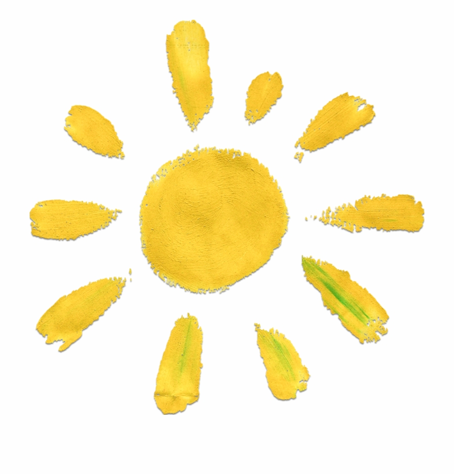 Sun Art Art Background Yellow Background Doodle Art
