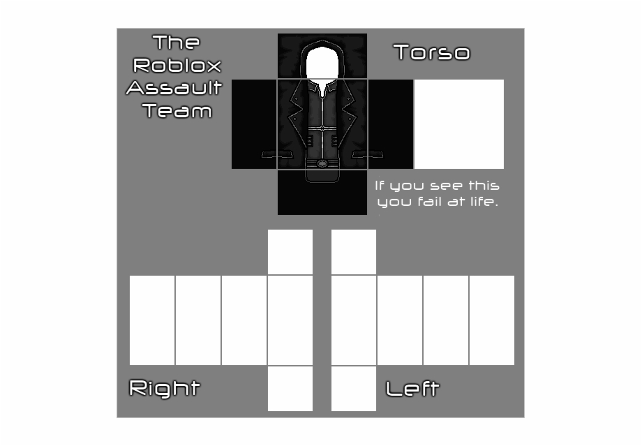 File Transparent Templatepng Roblox