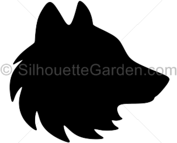 Wolf Animal Silhouettes Silhouette Of A Wolf Head