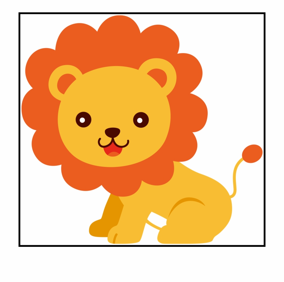transparent lion clip art

