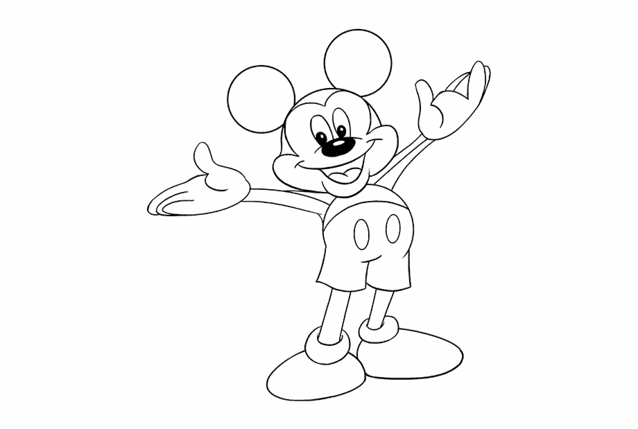 How To Draw Mickey Mouse Mickey Mouseto Draw
