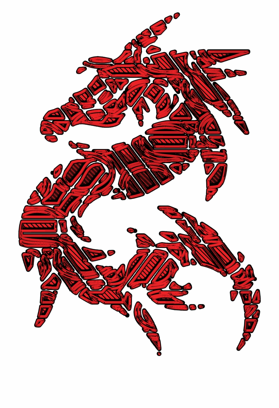 Red Dragon Image Clip Art