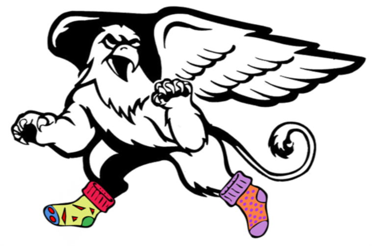 Gryphon With Crazy Socks