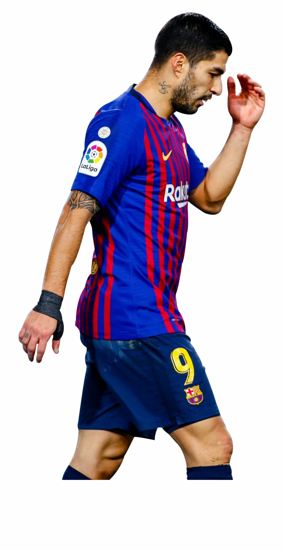 Luis Suarez Render Football Player
