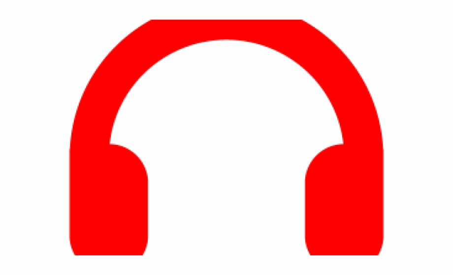 Transparent Background Headphones Clipart