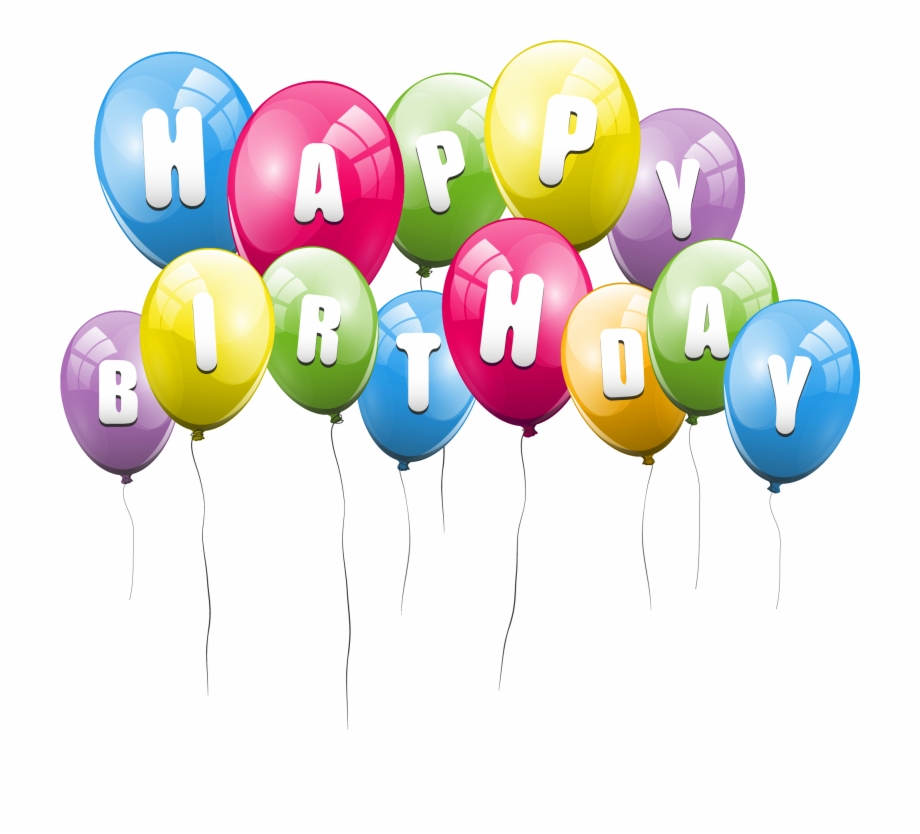 Transparent Balloons Happy Birthday Png Picture Clipart Transparent