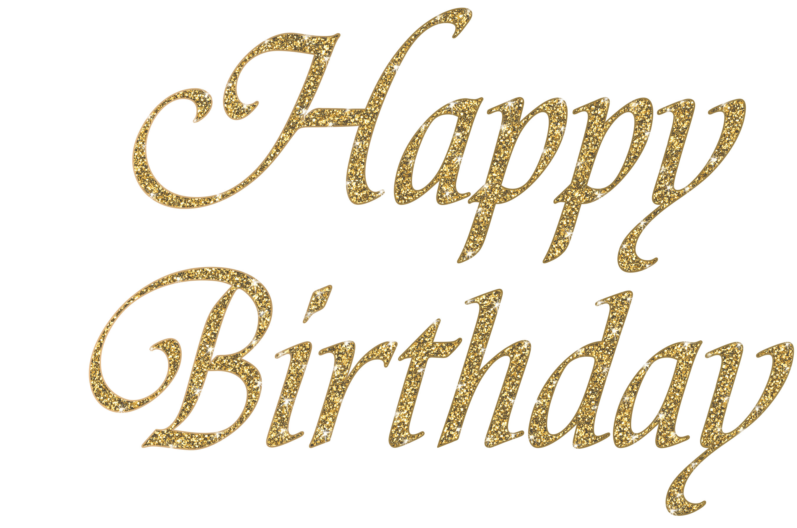 Free Happy Birthday Gold Png, Download Free Happy Birthday Gold Png png