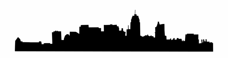 Cityscape Clip Art Cincinnati Skyline Outline