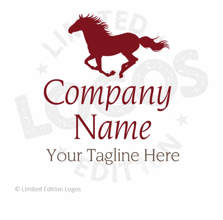 Horse Logo Born To Ride