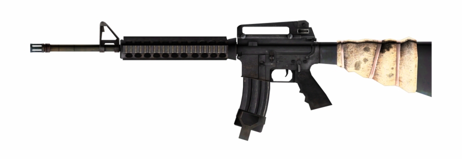 M16 Usa Assault Rifle Png Airsoft Cyma Full