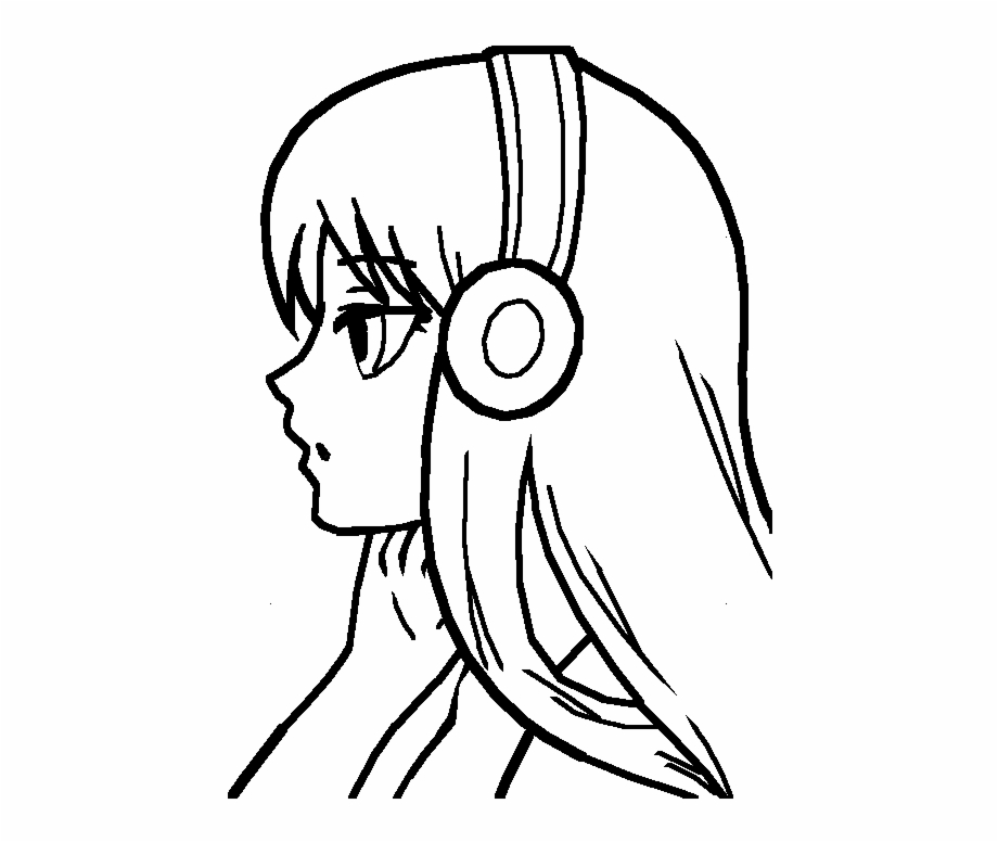 Free Anime Drawings Black And White Download Free Clip Art Free Clip Art On Clipart Library