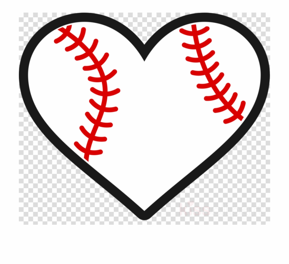 Baseball Heart Png Clipart Softball Baseball Heart Baseball