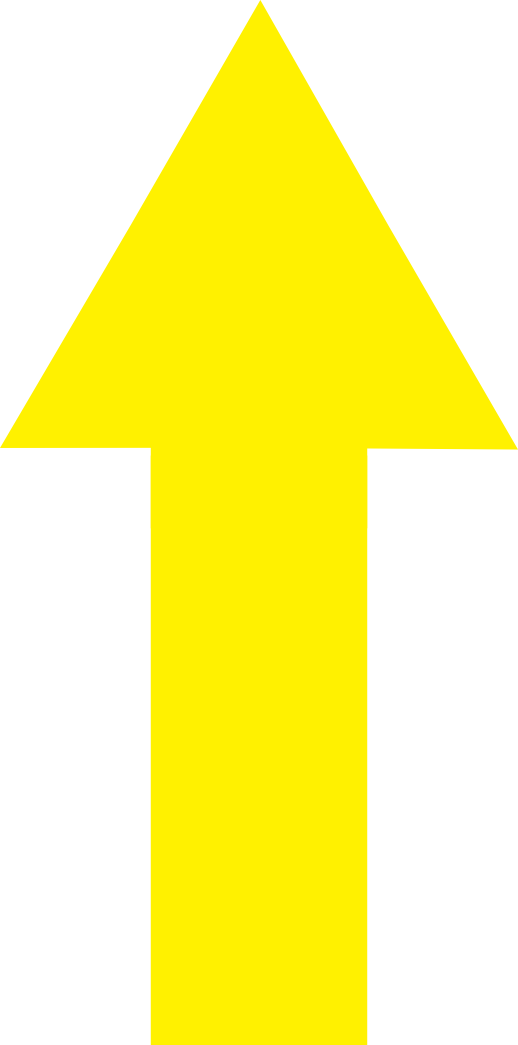 Yellow Arrow Up Yellow Arrow Transparent Background