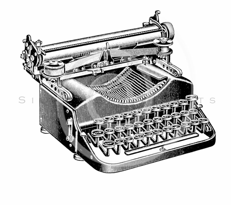 Typewriter Png Png Download Pre Industrial Age 1700S