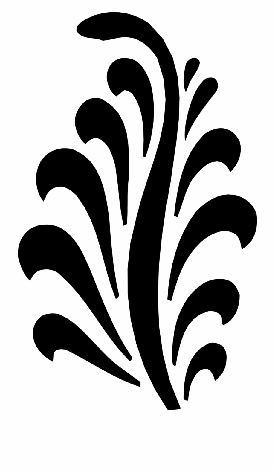 Black Design Png Simple Black And White Abstract