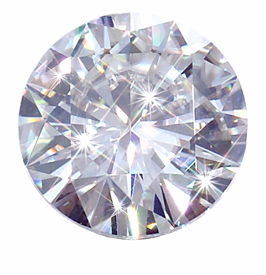 Single Round Diamond Png Transparent Diamond Png