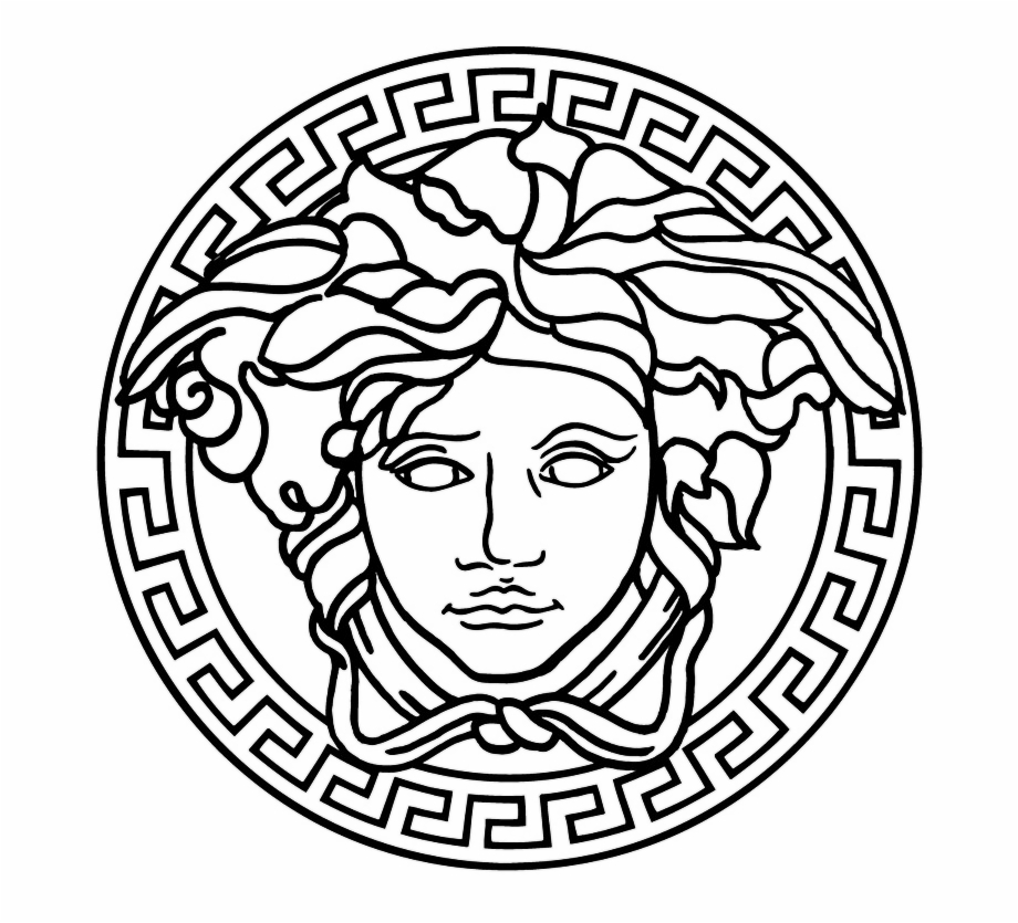 Gucci Coloring Pages Versace Logo Hd Png