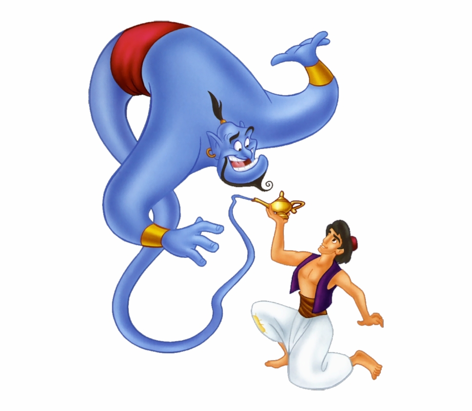 Genie Cliparts Aladdin And Genie Png