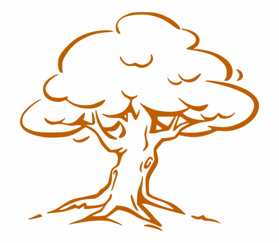 Branch Clipart Jungle Tree Branch Tree Black And