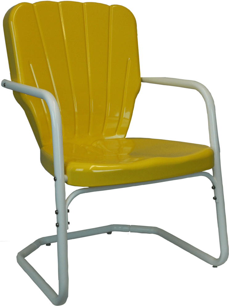 Heavy Duty Thunderbird Metal Lawn Chair Chair