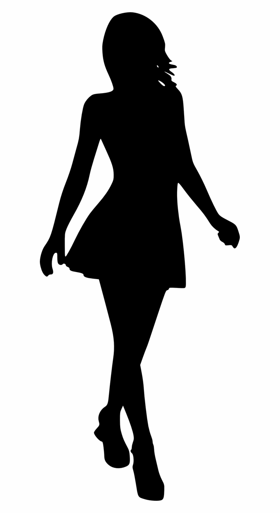 The Gallery For Model Silhouette Png Woman Silhouette