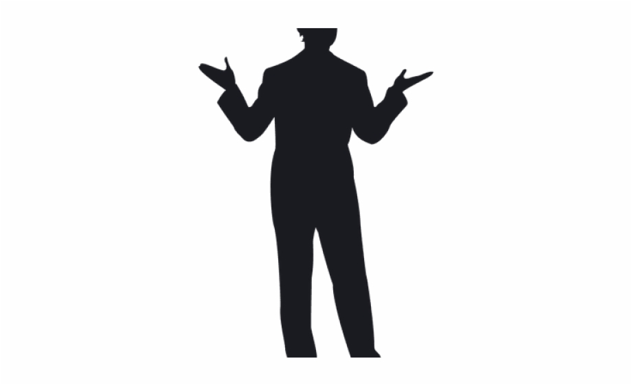 man standing silhouette .png
