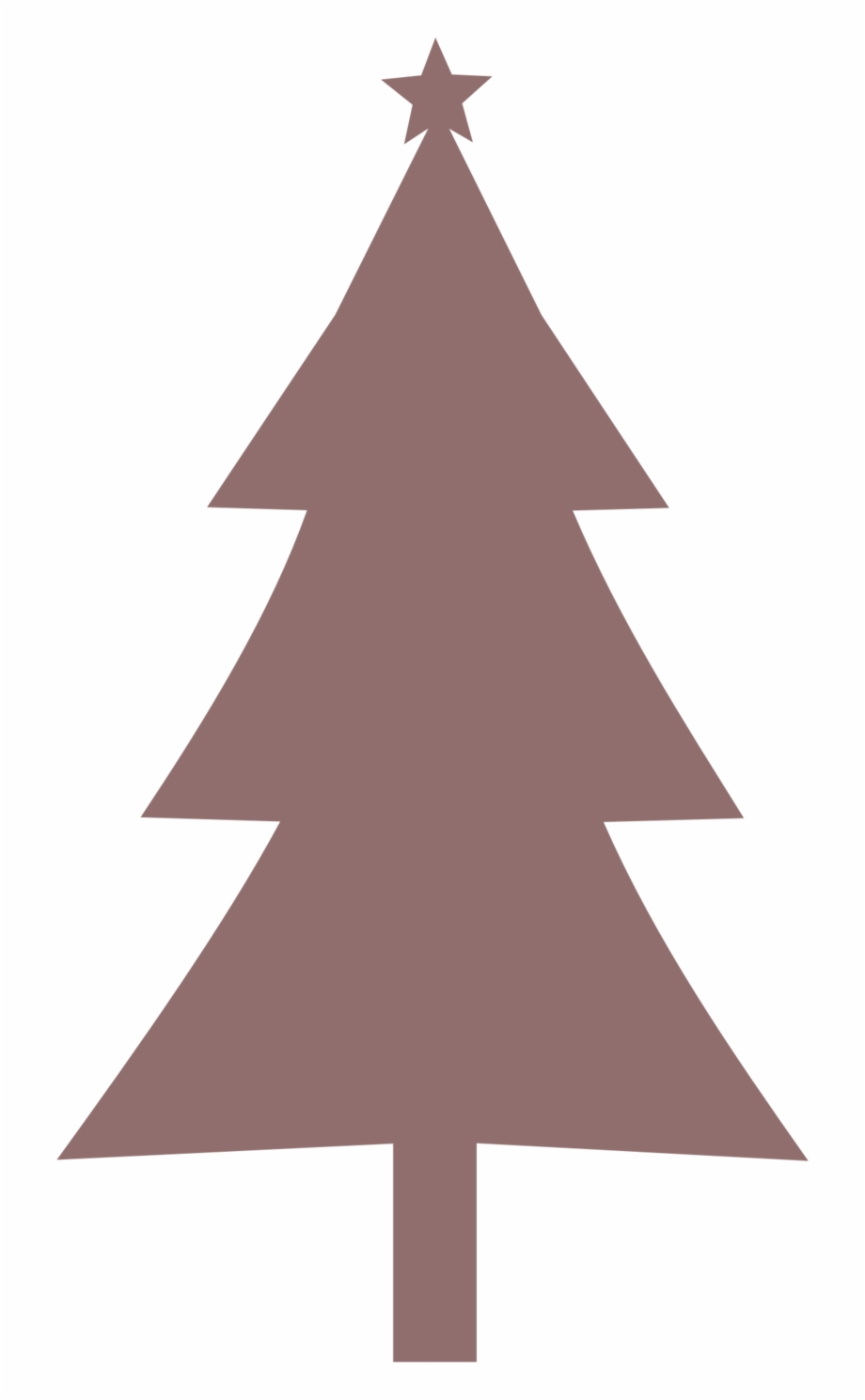 Christmas Tree Silhouette Png Transparent Background Christmas Tree