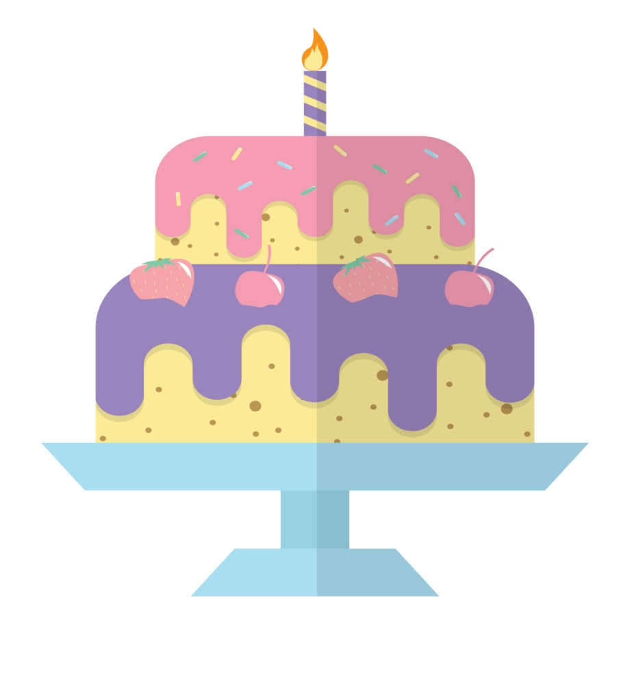 Birthday Pastel Clip Art Vector Candle On Pastel