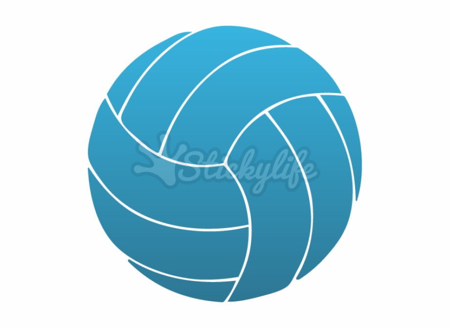 Volleyball Static Cling Old Soccer Ball Vector