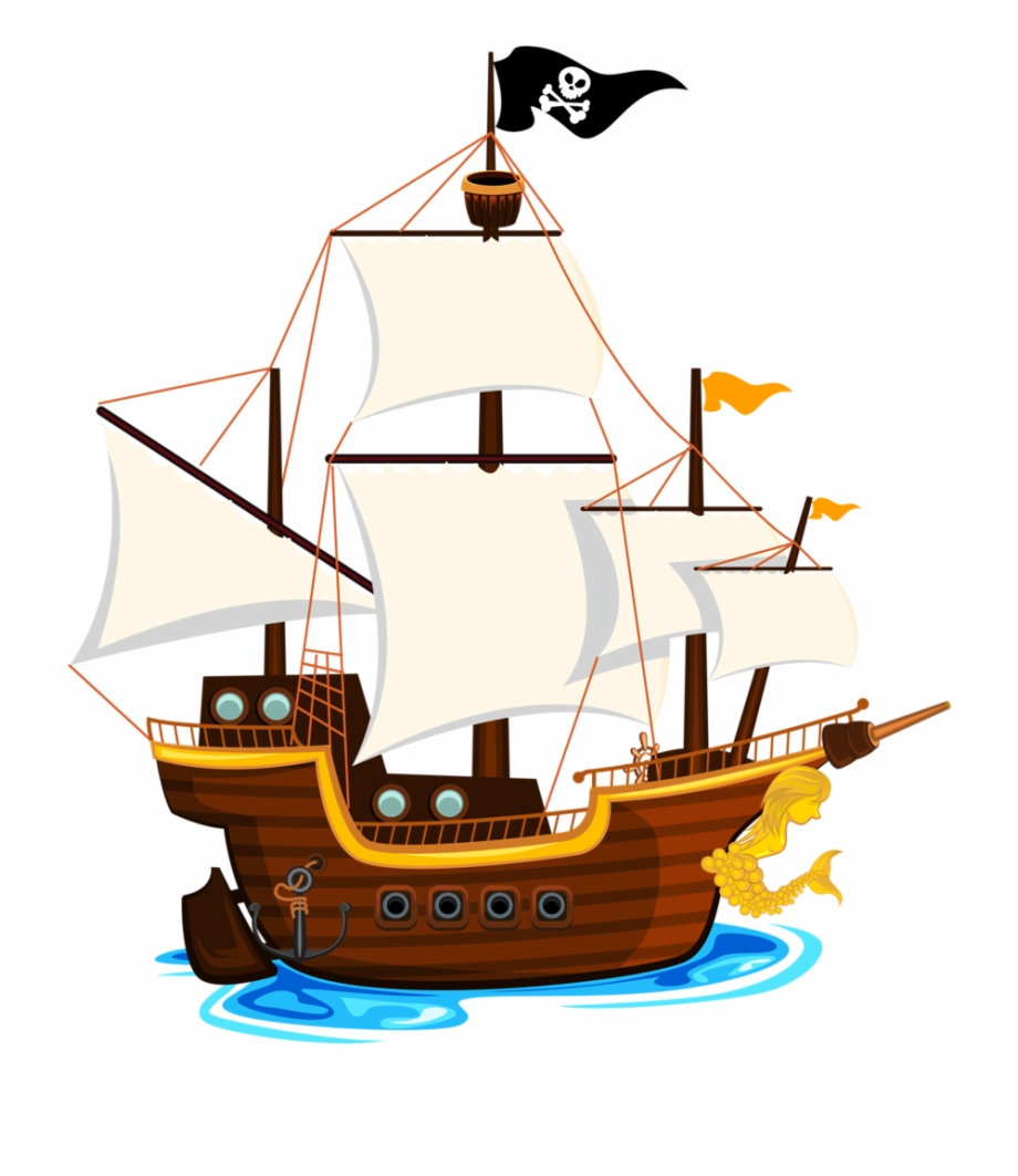 Pirate Ship Clipart Pirates Ship Png Cartoon