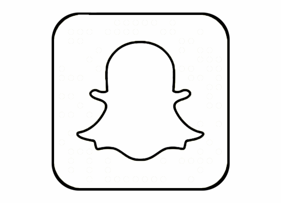 Facebook Logo Snapchat Black And White Logo