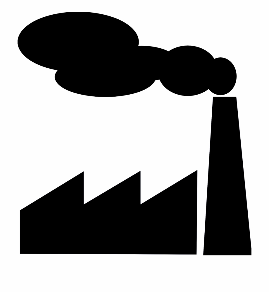 Factory Industry Silhouette Png Image Factory Smoke Clipart