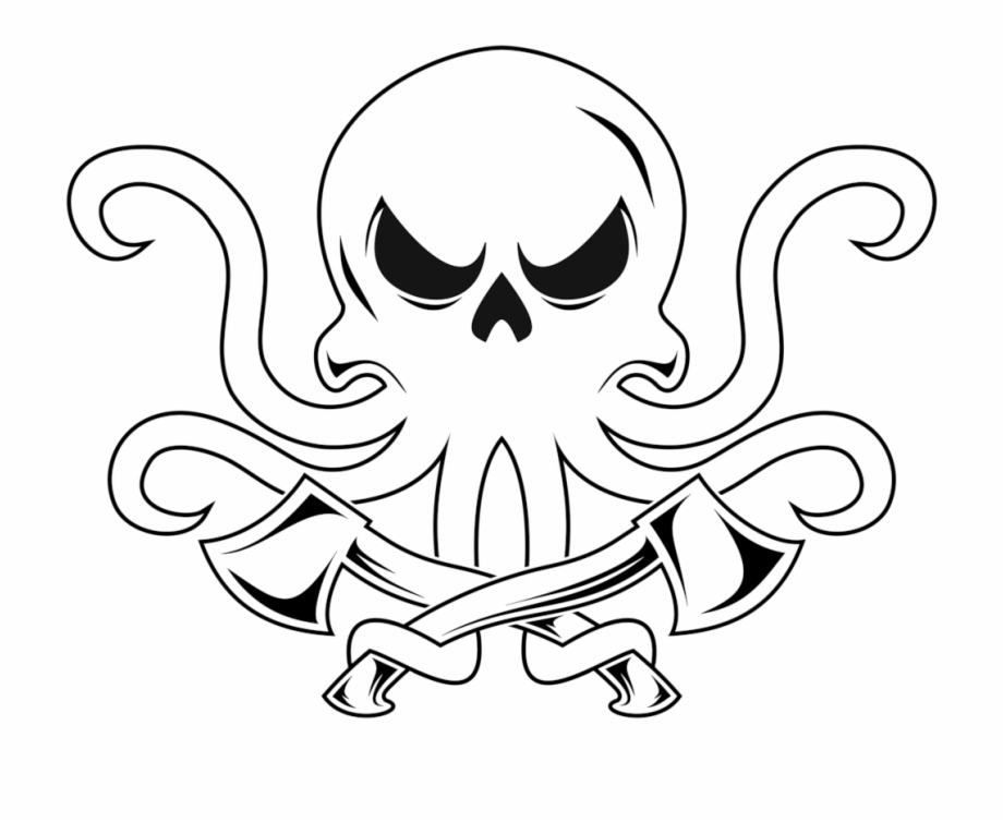 Kraken Axes Logo Skull Only Lo Res Rev0