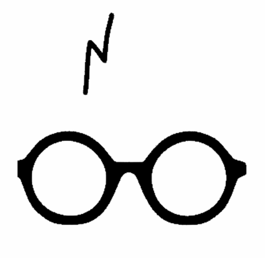 Harry Potter Glasses Clipart Banner Clipart Hatenylo Transparent
