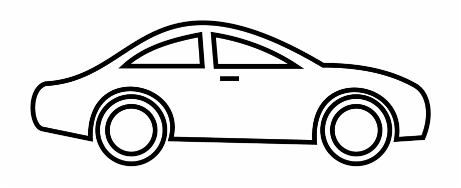 car clipart black and white png
