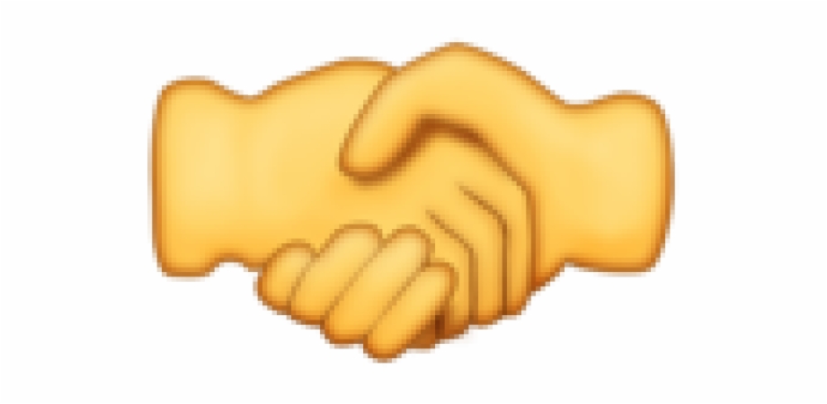 Hand Emoji Clipart Handshake Emoji Duas Maos
