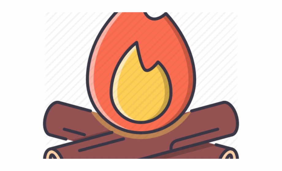 Bonfire Clipart Fire Wood Png Download Clip Art