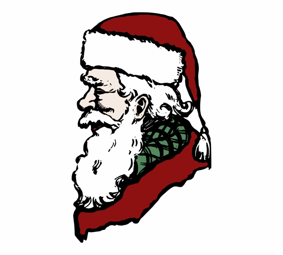 santa claus drawing with colour easy
