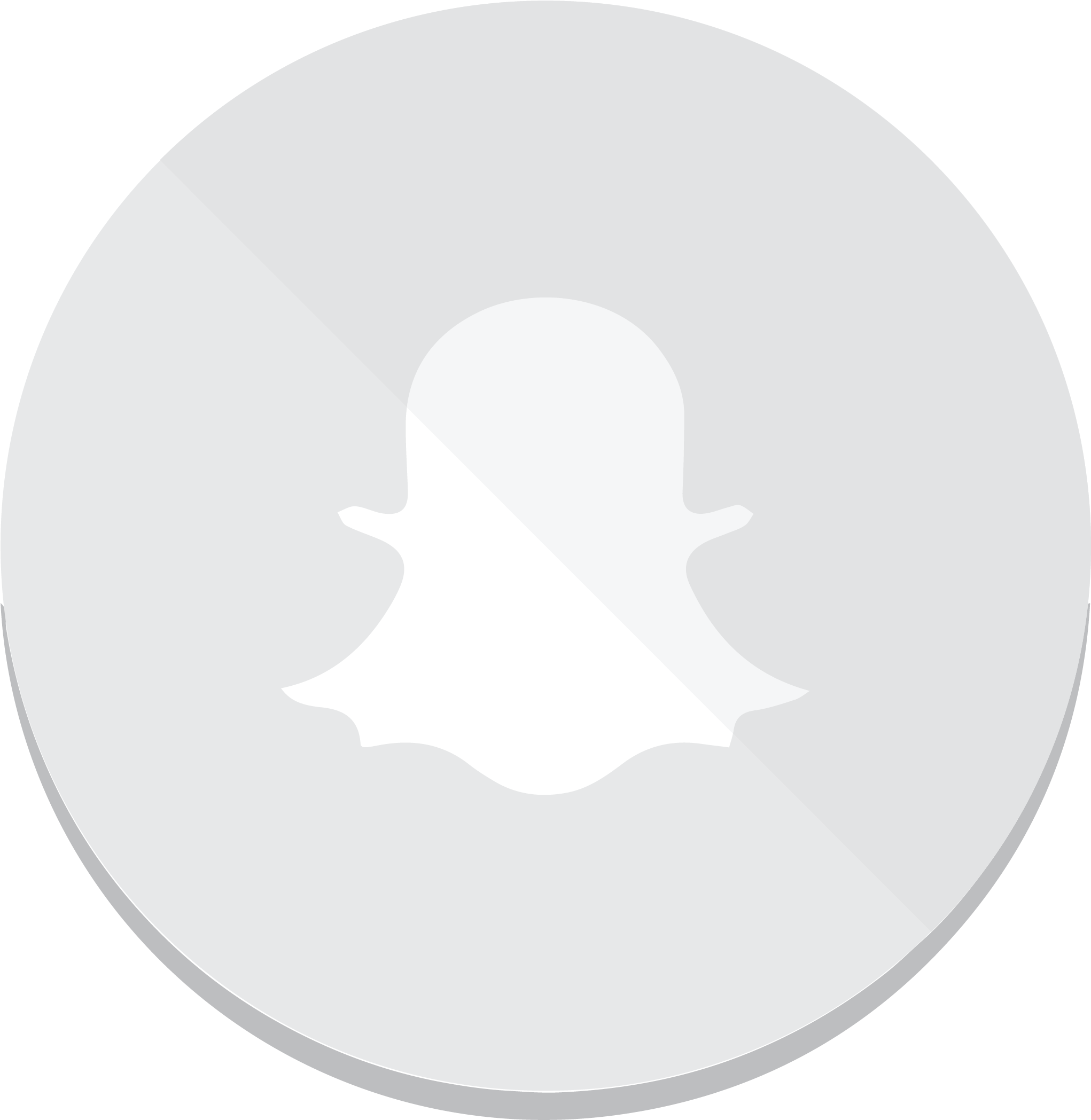 Snapchat Snapchat White Transparent Logo Clip Art Library