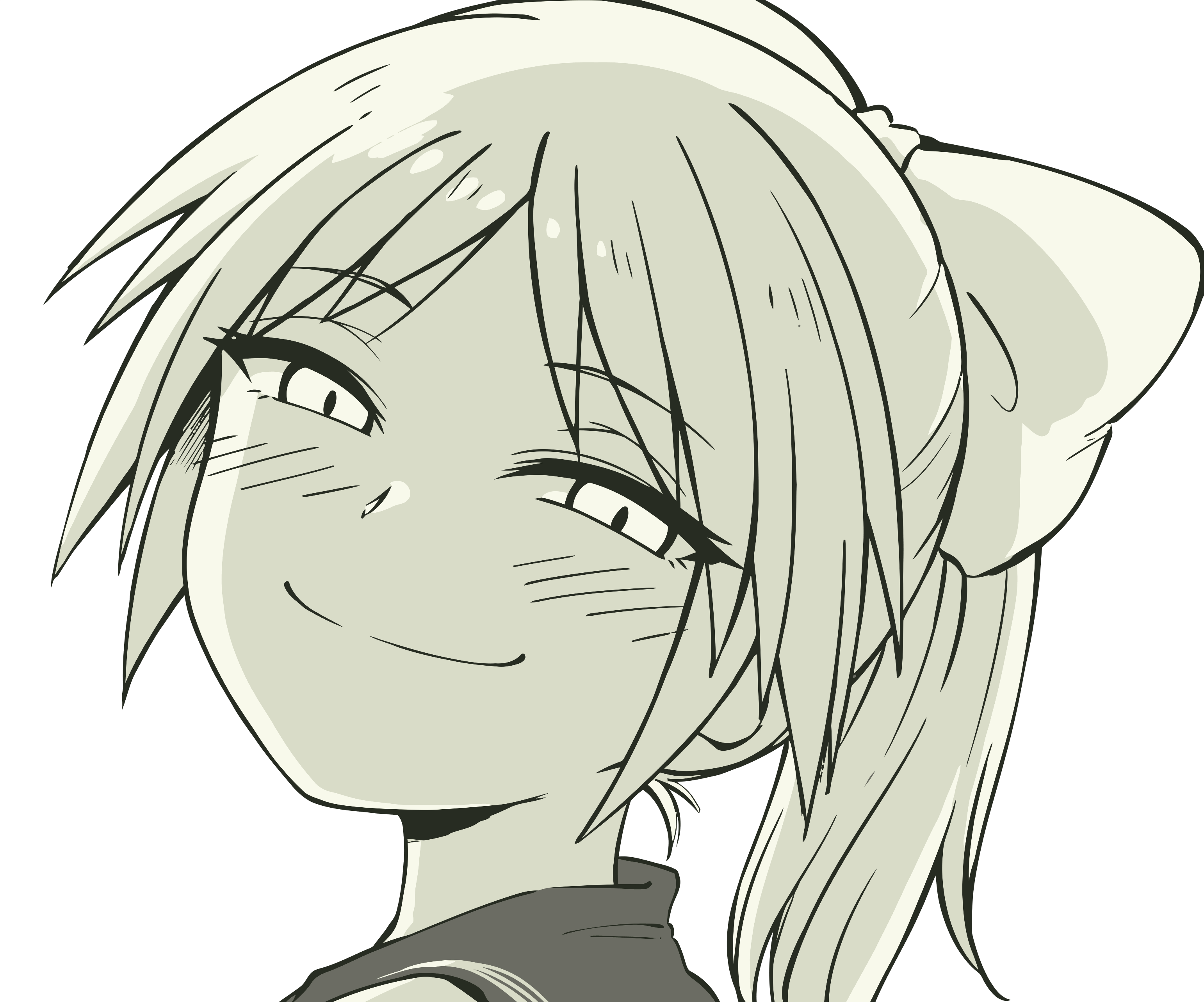 Smug Anime Trap Girl Png Download Anime Girl