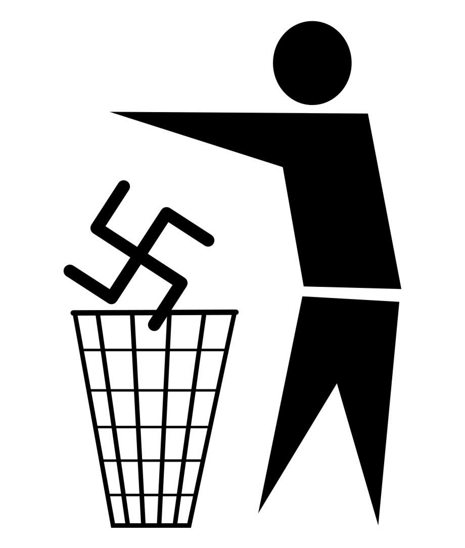 File Antifa Svg Nazi Flag Crossed Out