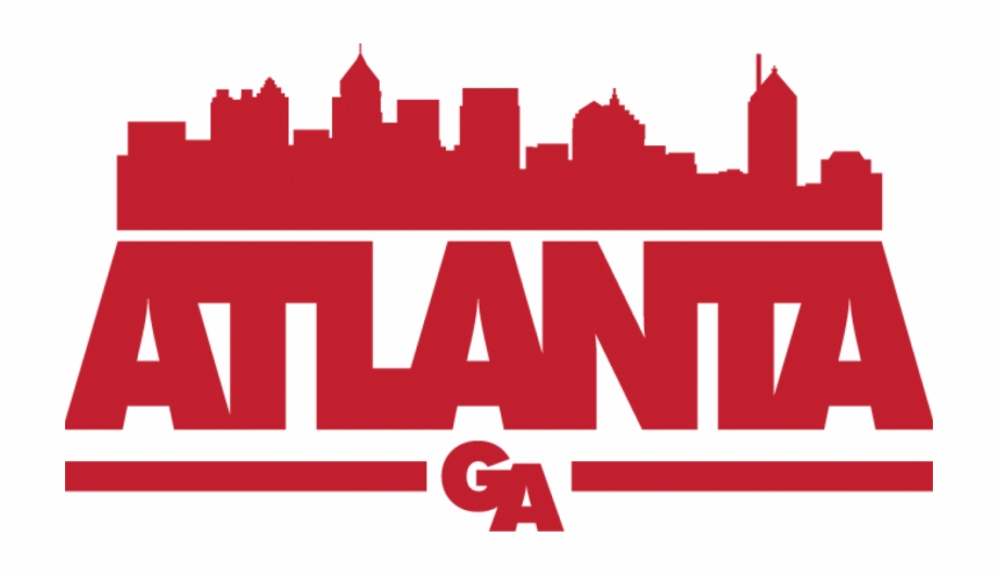 Atlanta Atlanta Skyline Red