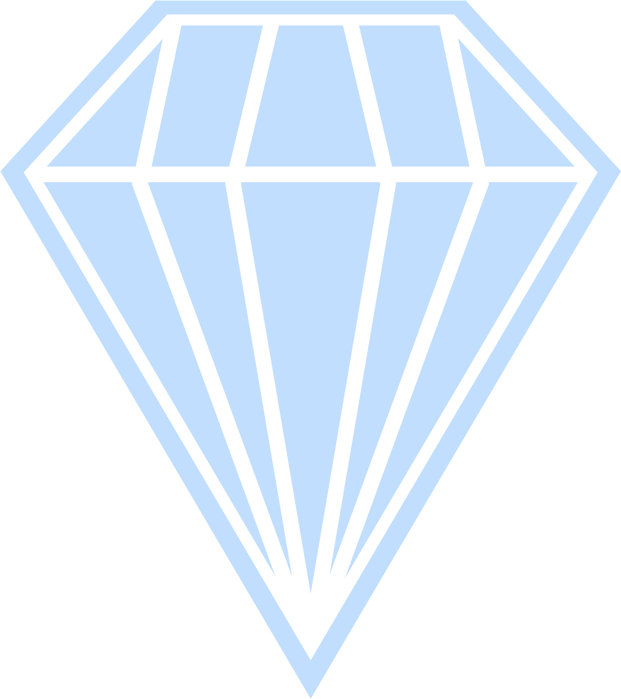 Diamond Clipart Png Blue