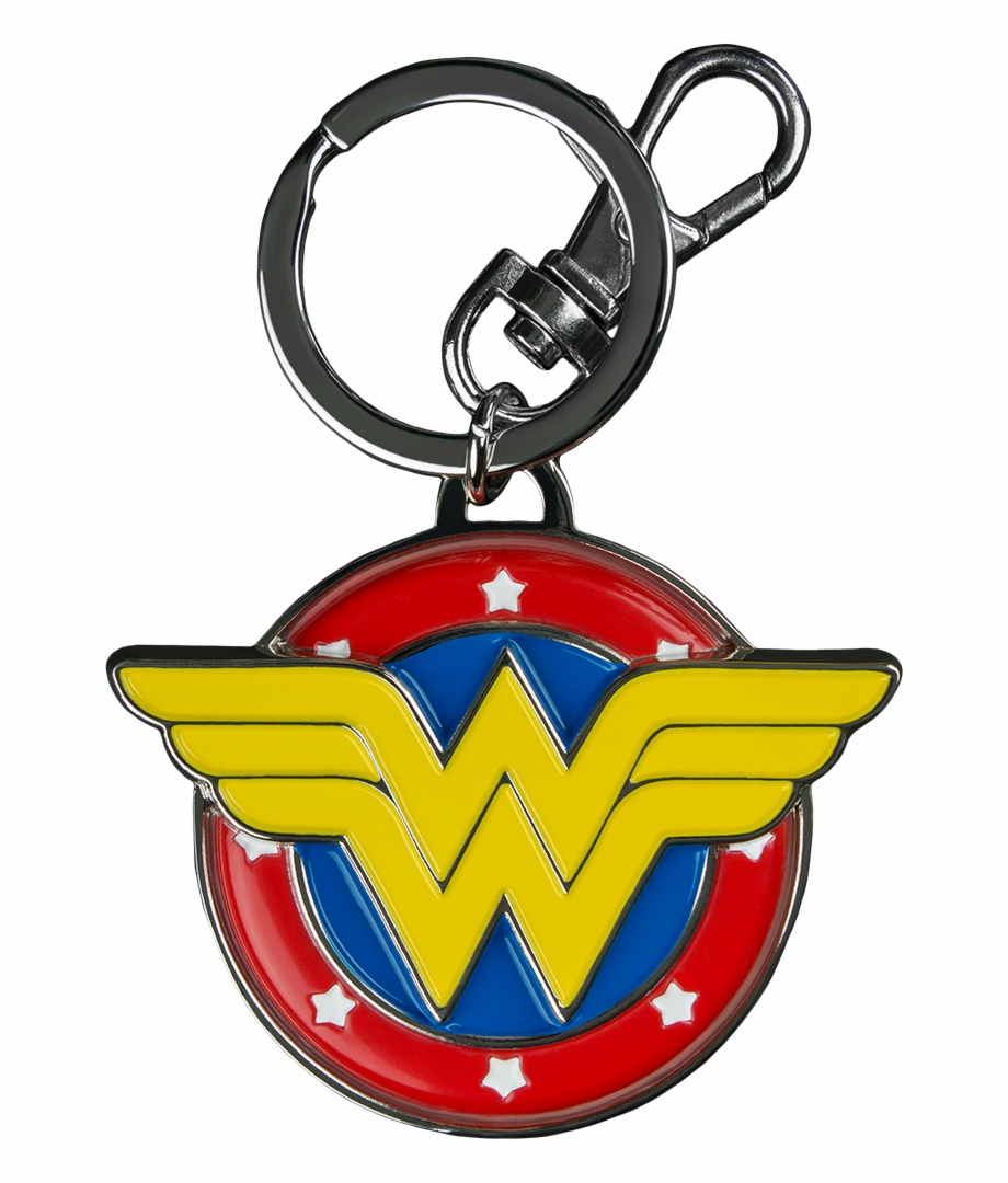 Wonder Woman Logo Enamel Keychain Wonder Woman Enamel