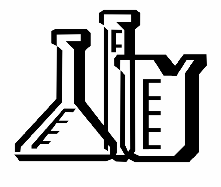 Vector Illustration Of Laboratory Beaker Glassware
