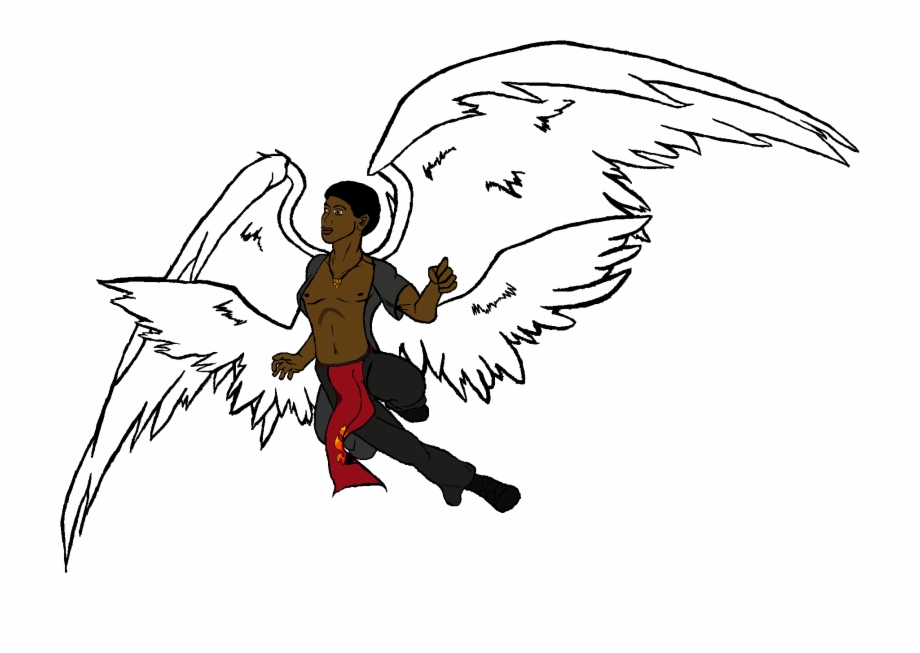 Male Angel Ref Illustration